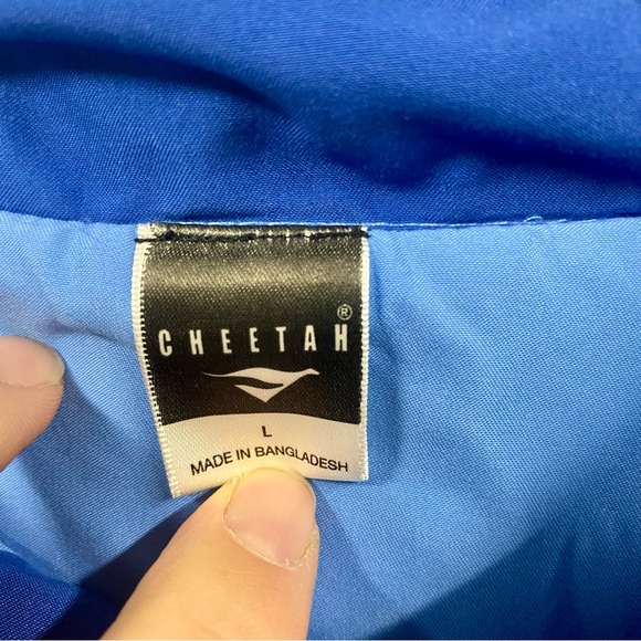 Vintage Cheetah 80’s Men’s Windbreaker Size Large good condition - Picture 4 of 7